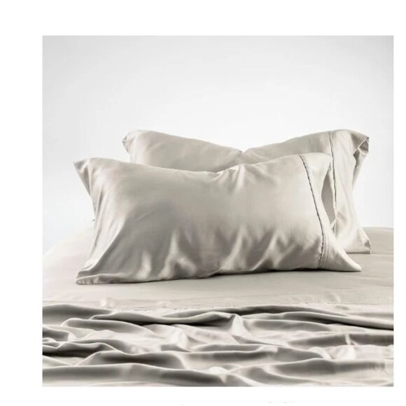 Olive Crate QUEEN Sheet Set 100% Eucalyptus Cooling, Breathable, Hypoallergenic - Picture 5 of 7